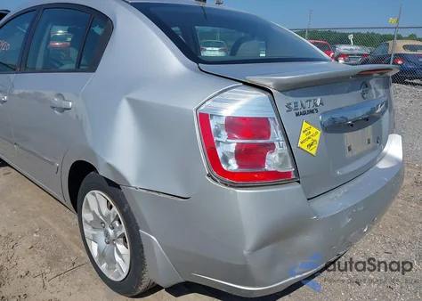 2012 Nissan Sentra 2.0 S z USA, uszkodzony, nr VIN 3N1AB6AP9CL622975